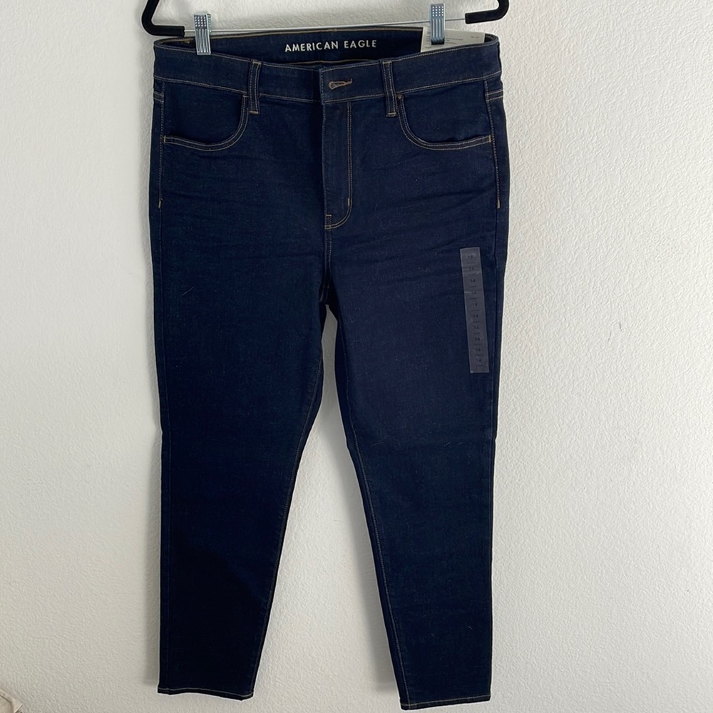 NWT American Eagle High-Rise Jeggings size 14 SHORT